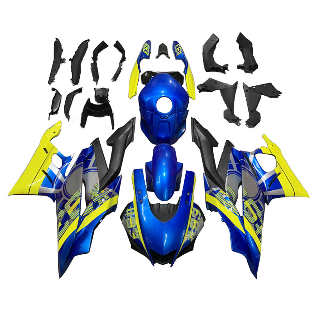 2019-2021 Yamaha YZF R3/R25 Amotopart Fairing Kit Generic #162