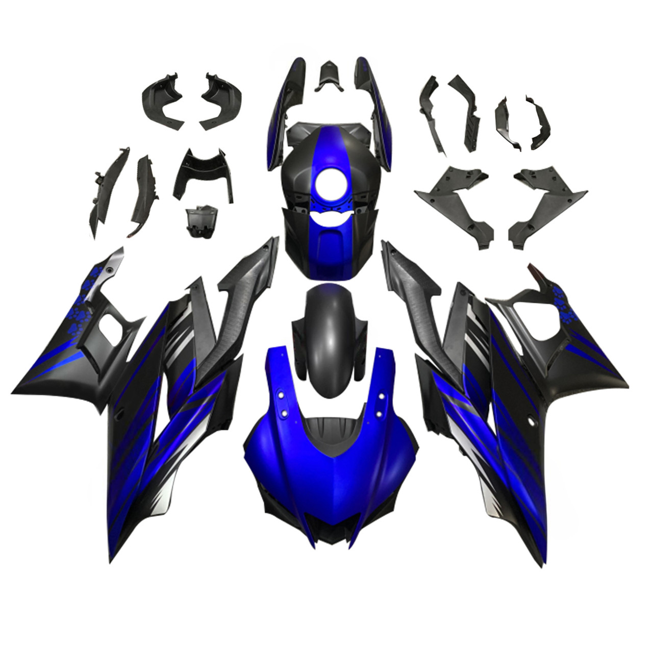 2019-2021 Yamaha YZF R3/R25 Amotopart Fairing Kit Generic #164