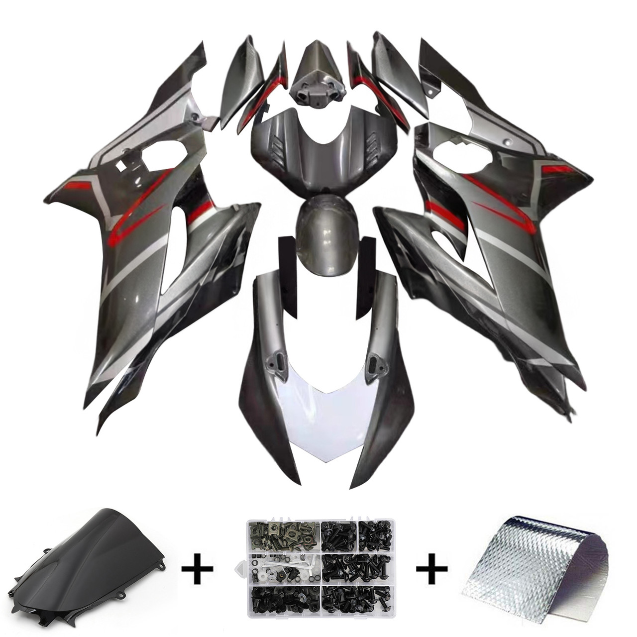 2017-2022 Yamaha YZF-R6 Amotopart Fairing Kit Generic #112