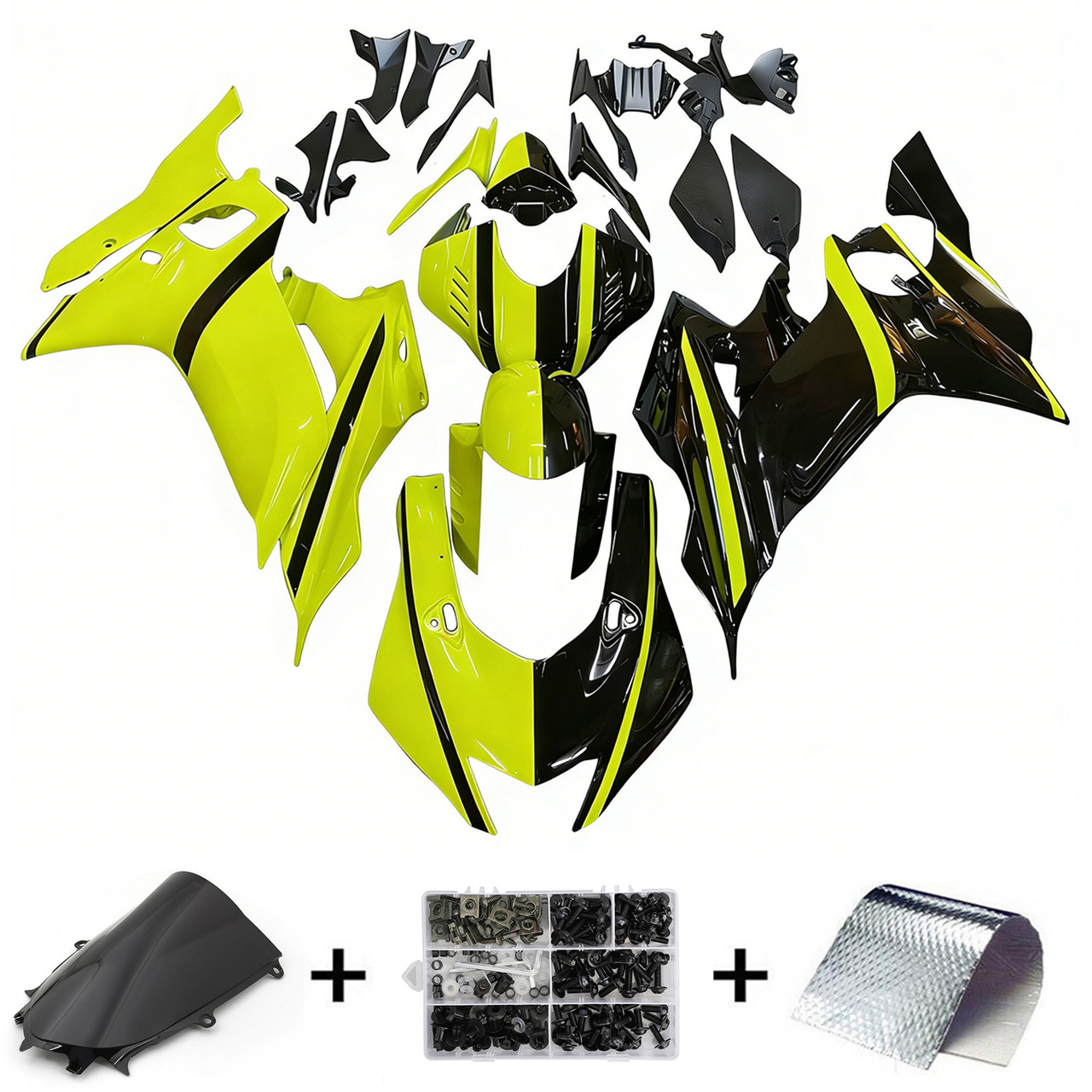 2017-2022 Yamaha YZF-R6 Amotopart Fairing Kit Generic #129