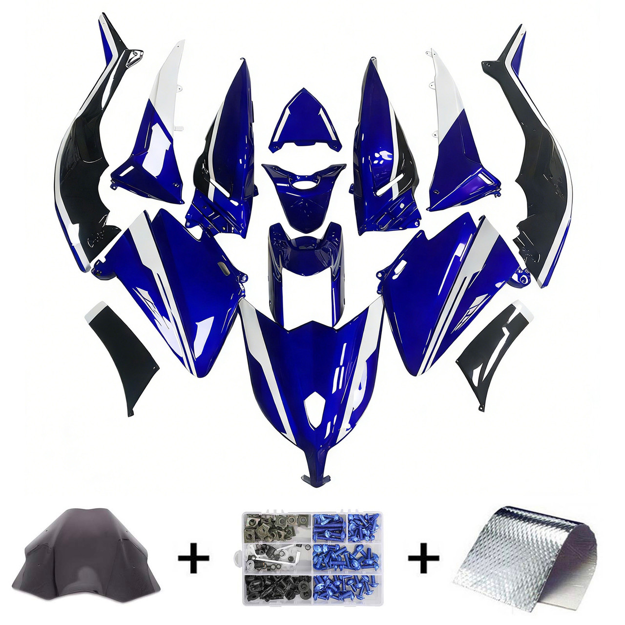 2012-2014 Yamaha TMAX530 Amotopart Fairing Kit Generic #121