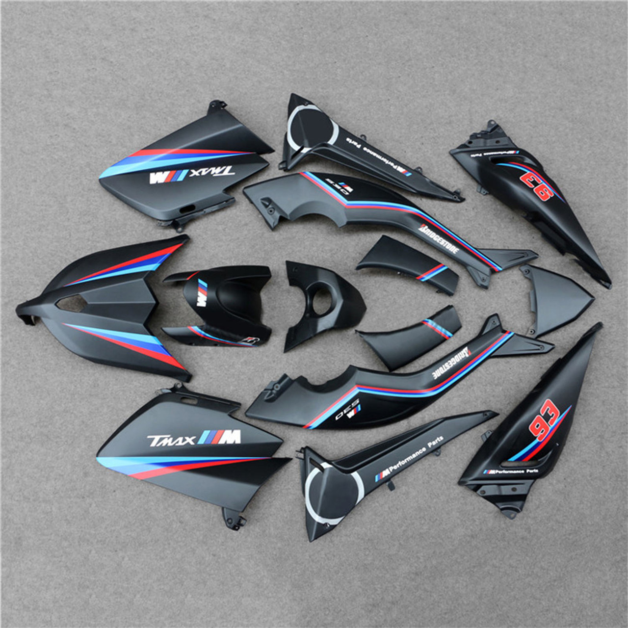 2012-2014 Yamaha TMAX530 Amotopart Fairing Kit Generic #125