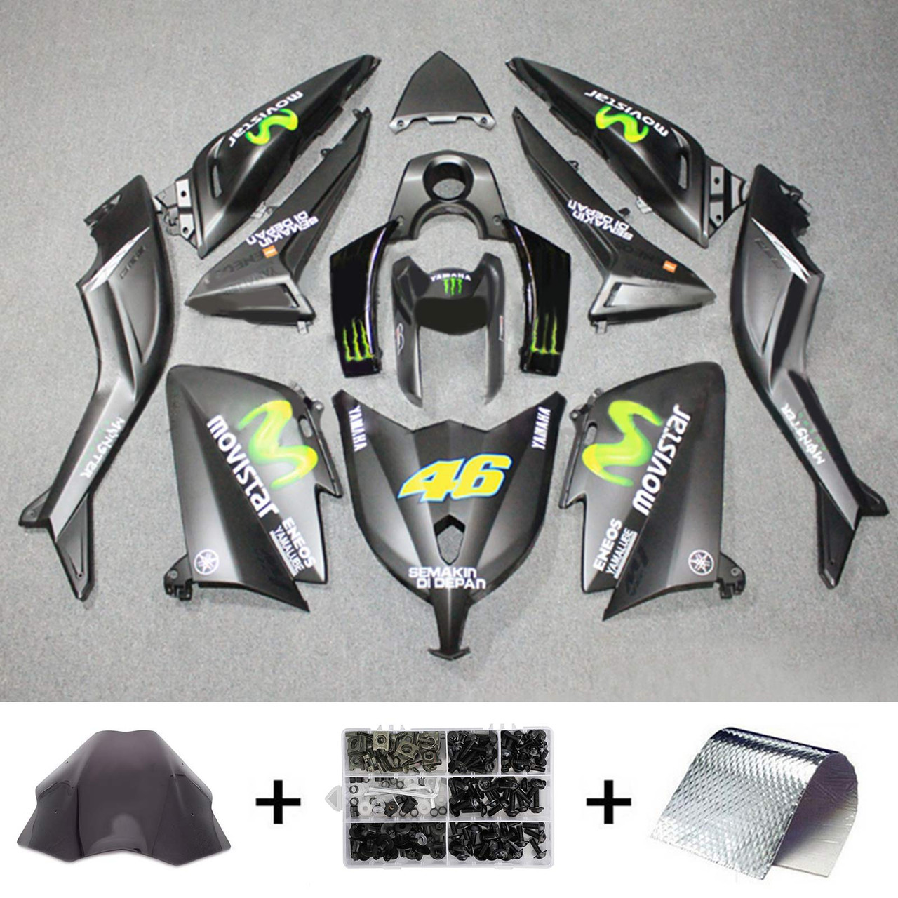 2012-2014 Yamaha TMAX530 Amotopart Fairing Kit Generic #139