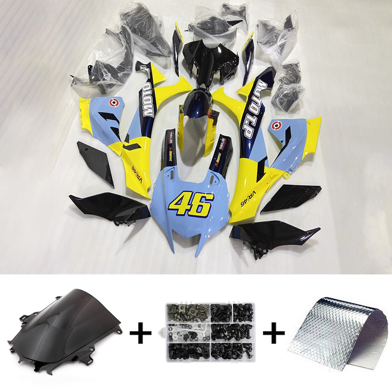 2020-2022 Yamaha YZF 1000 R1 Amotopart Fairing Kit Generic #139