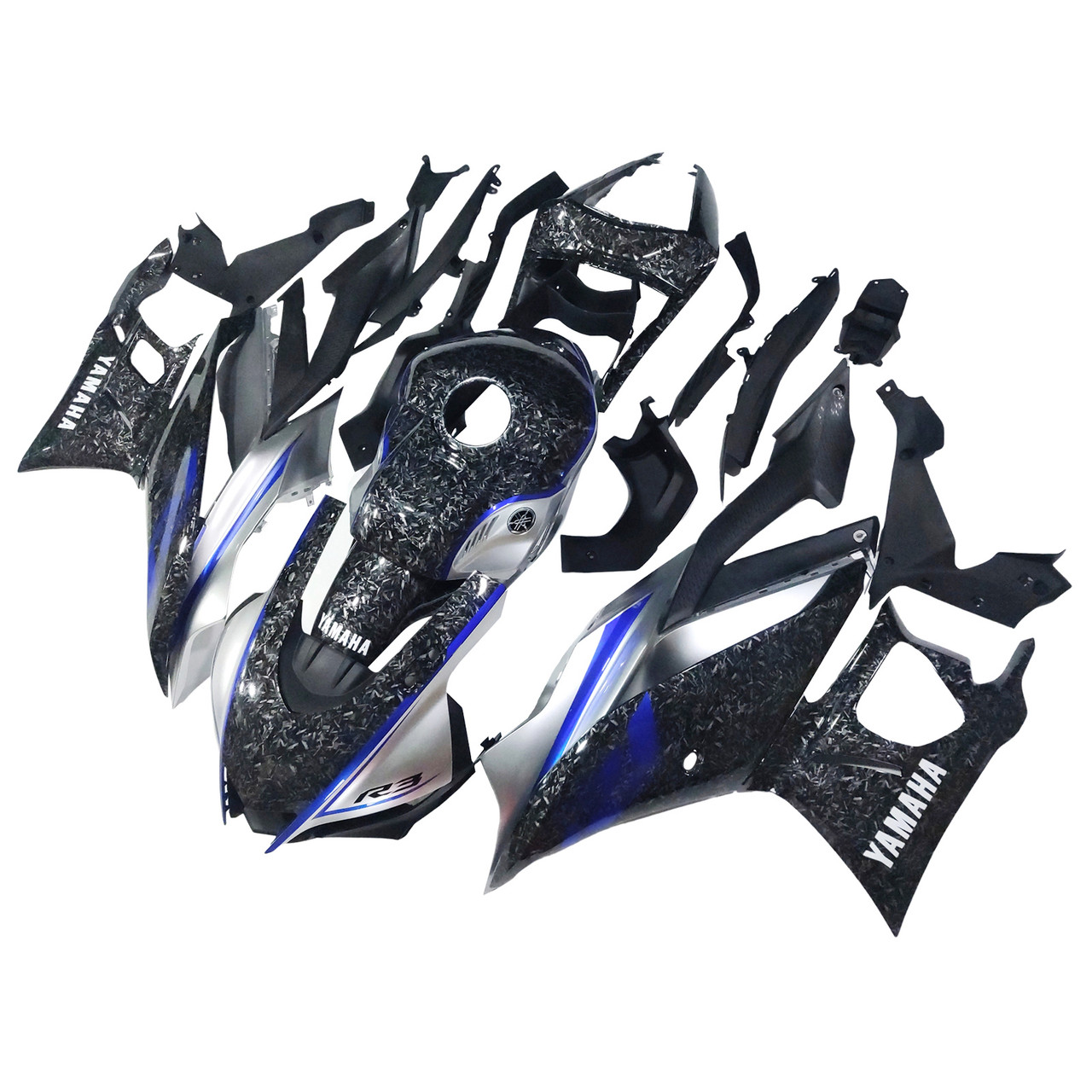 2022-2023 Yamaha YZF R3/R25 Amotopart Fairing Kit Generic #131 