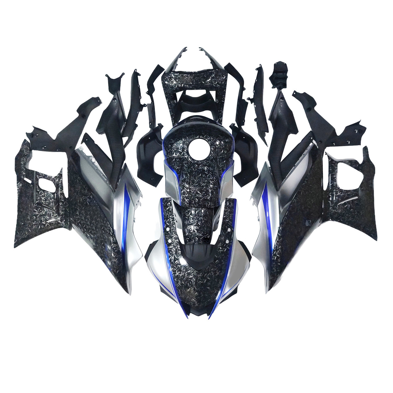 2022-2023 Yamaha YZF R3/R25 Amotopart Fairing Kit Generic #131