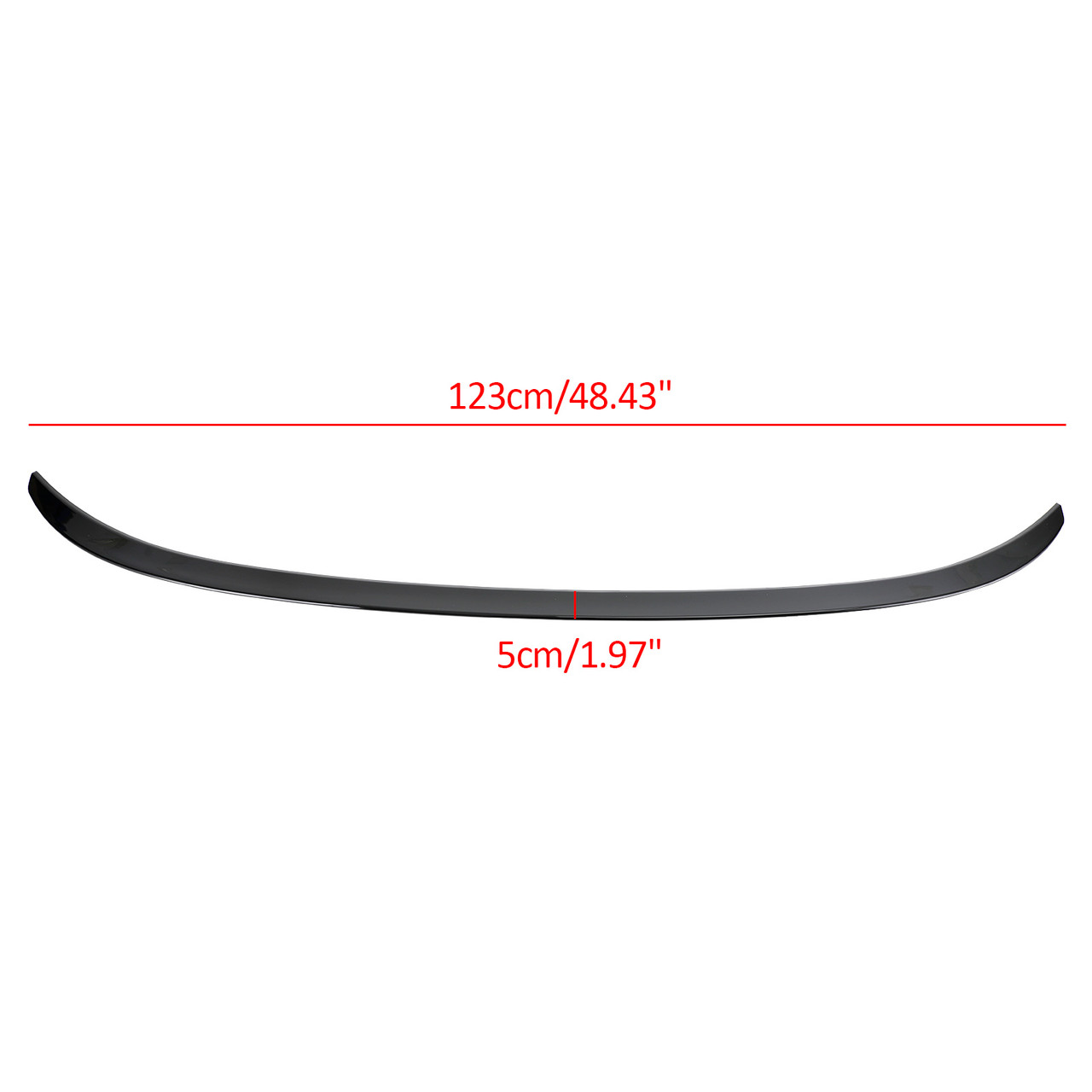 M3 Style Rear Trunk Spoiler Wing Fit BMW 3 Series F30 F35 2012-2019 Gloss Black