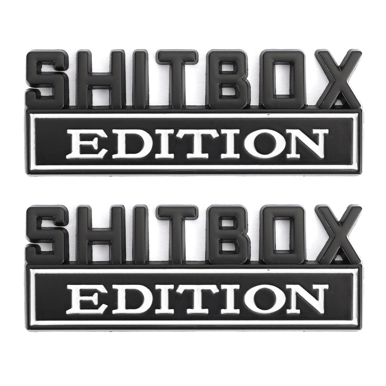 Shitbox Edition Funny Car Sticker Decal - Forged N Fast - View #9