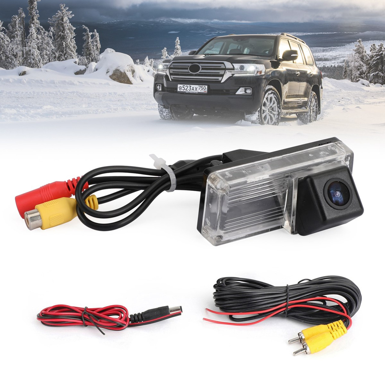 Reverse Backup Camera 170隆茫 Fit For Toyota Land Cruiser 70/100/200 Series