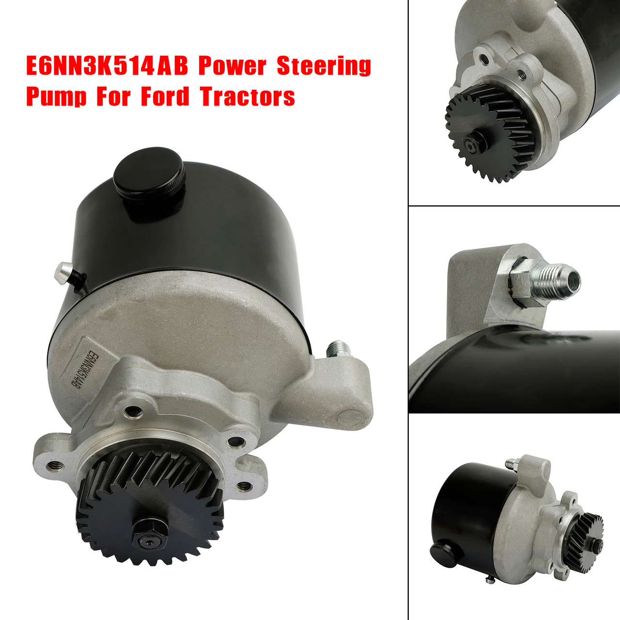 E6NN3K514AB Power Steering Pump For Ford Tractors 5110 5610 6610 7610