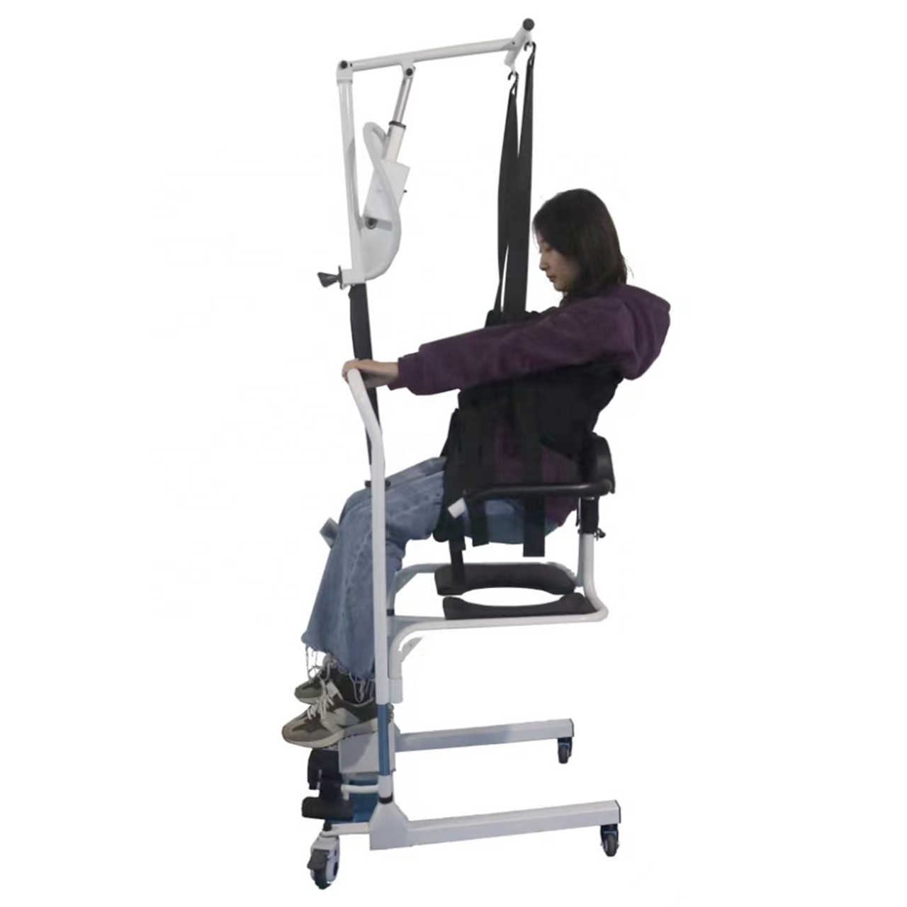 Electric Transfer Chair Patient Lift (4 in 1) for Home