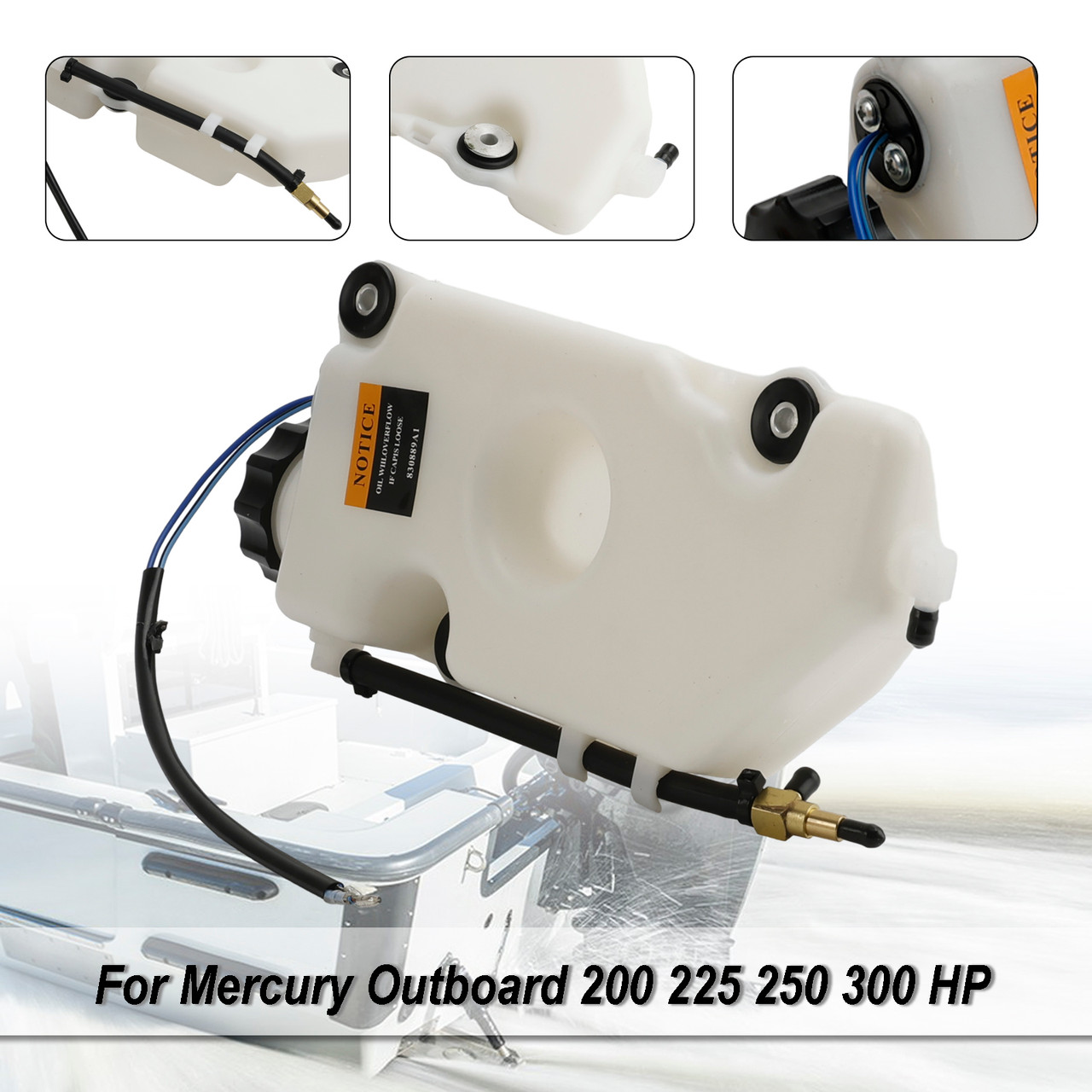 1270-8M0064073 Oil Tank Assy 830889 8M0119508 For Mercury Outboard 200-300HP