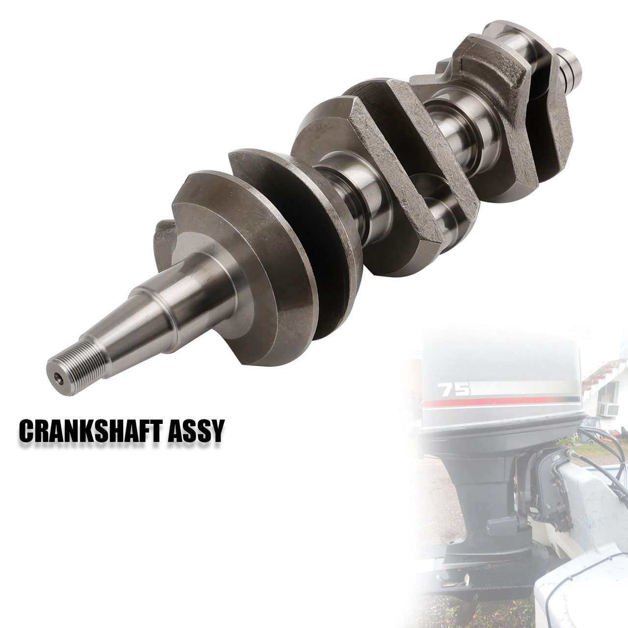 688-11411-00 Crankshaft assy 688-11411-01 850-325 for YAMAHA 75/80