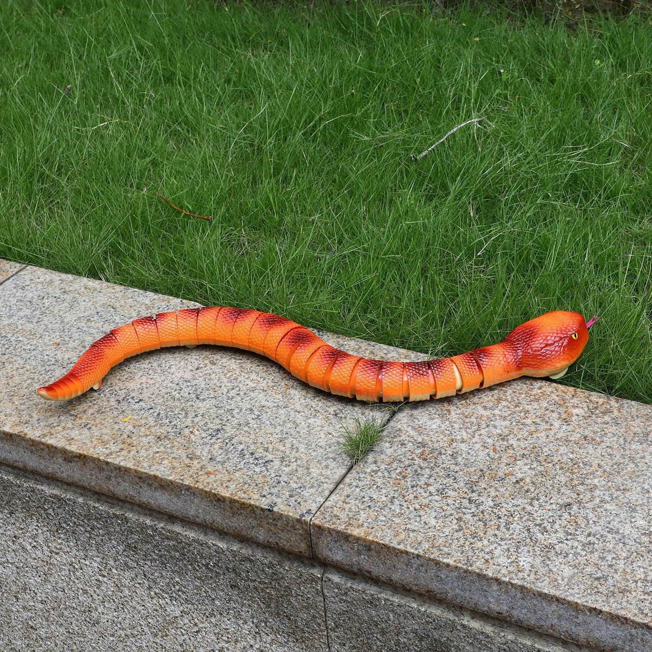 RC Anaconda Snake Remote Control Infrared Animal Prank Fun Toy Gift For Children