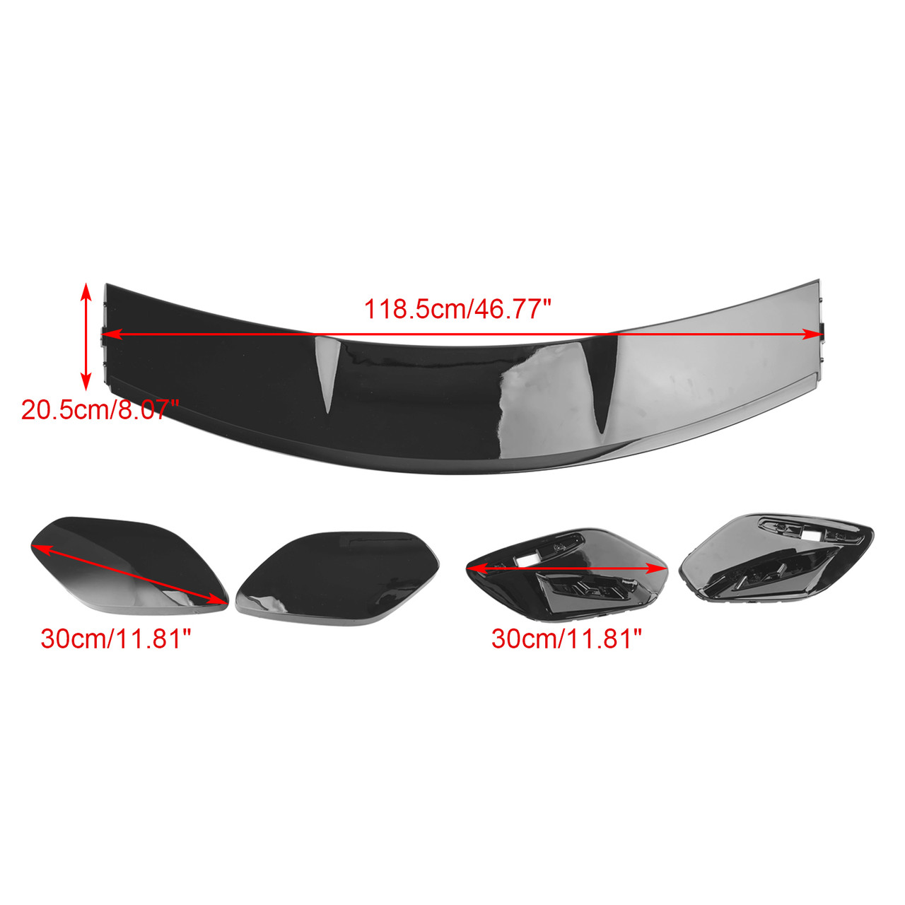 Gloss Black AMG Style Rear Boot Spoiler Roof Fit Mercedes A-Class W177 A45 A35