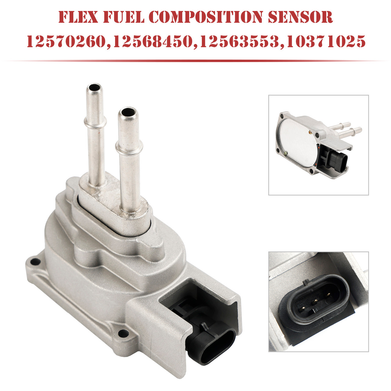 Flex Fuel Sensor 12570260 For Chevy Silverado Tahoe GMC Yukon 4.8L 00-05