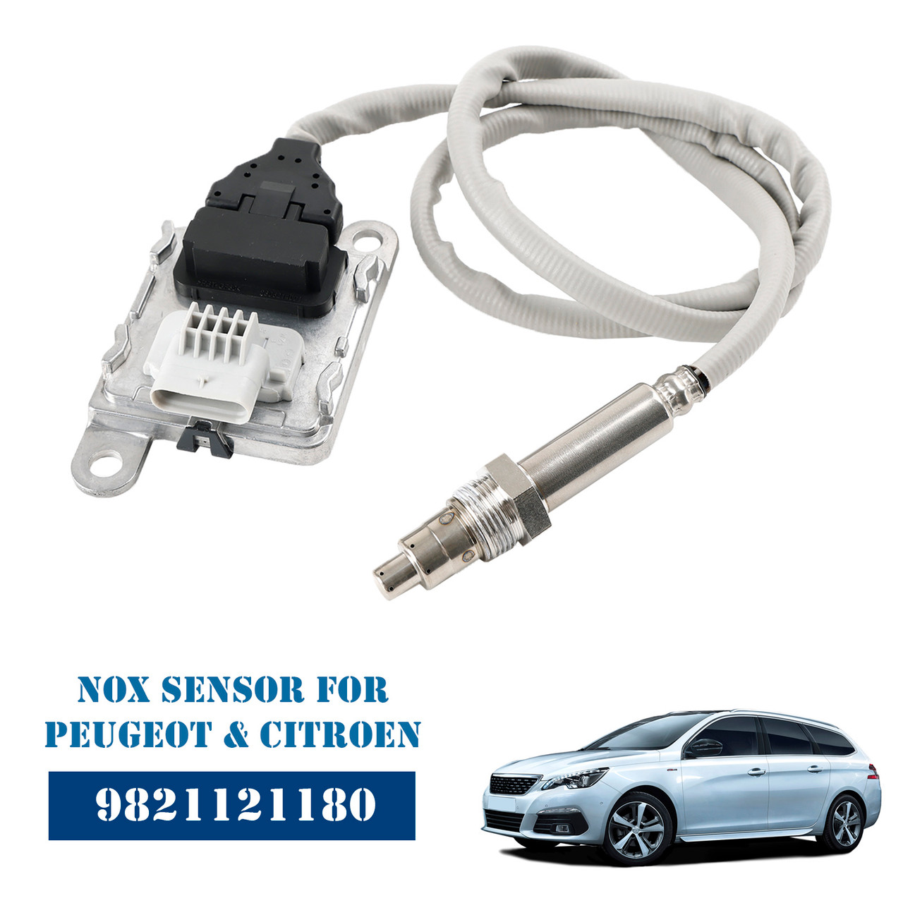 Nox Sensor 9821121180 For Peugeot 308 508 Citroen Berlingo C3 1.6/2.0 BlueHDi