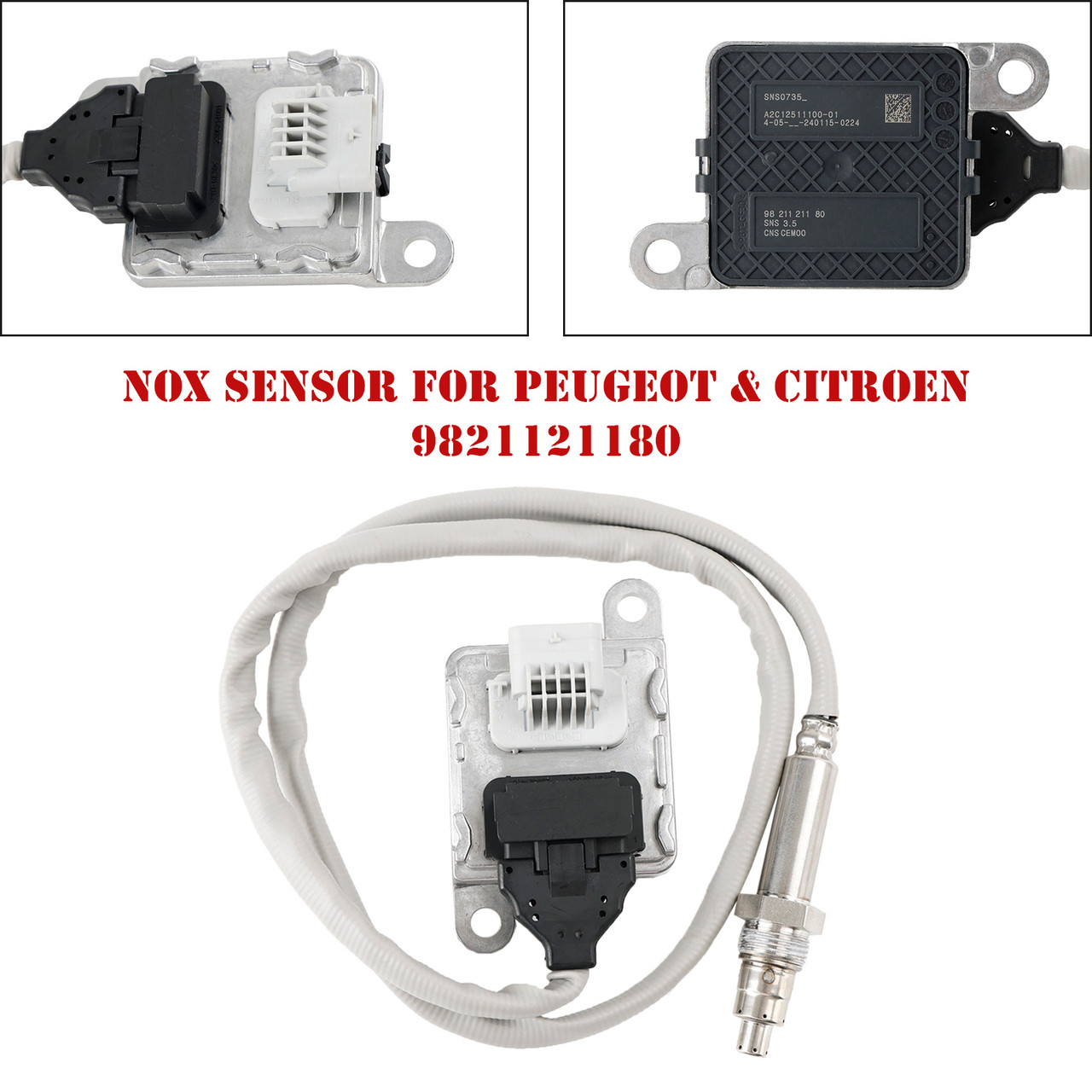 Nox Sensor 9821121180 For Peugeot 308 508 Citroen Berlingo C3 1.6/2.0 BlueHDi