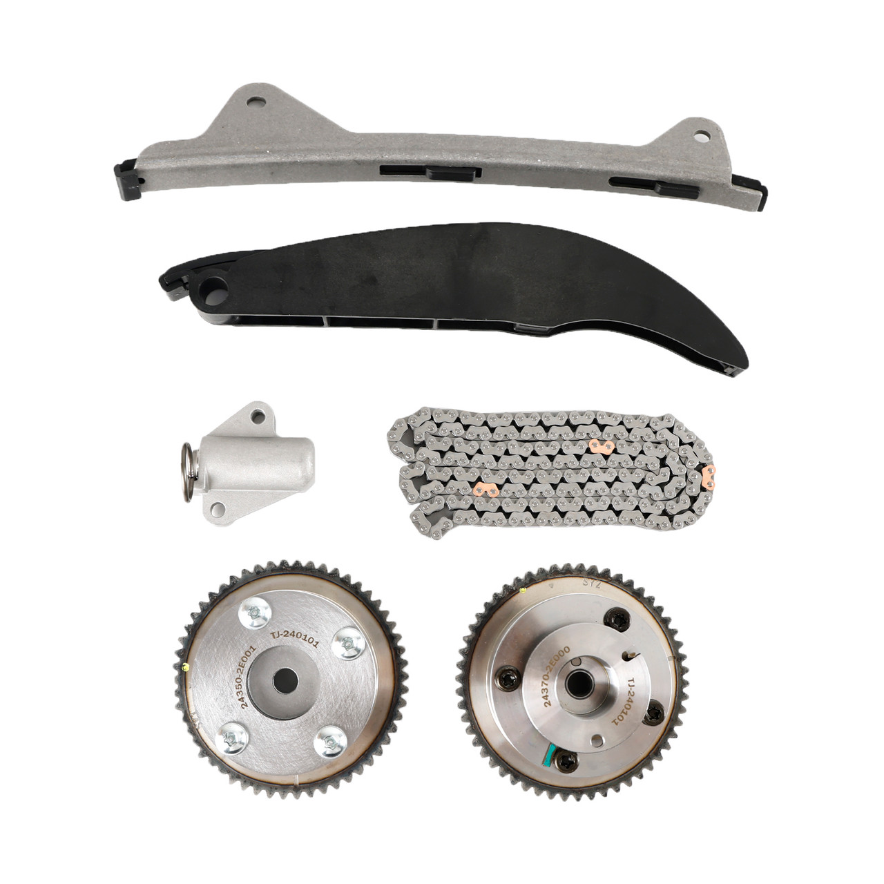 Timing Chain Kit Camshaft Phaser For Hyundai Kia Elantra Tucson