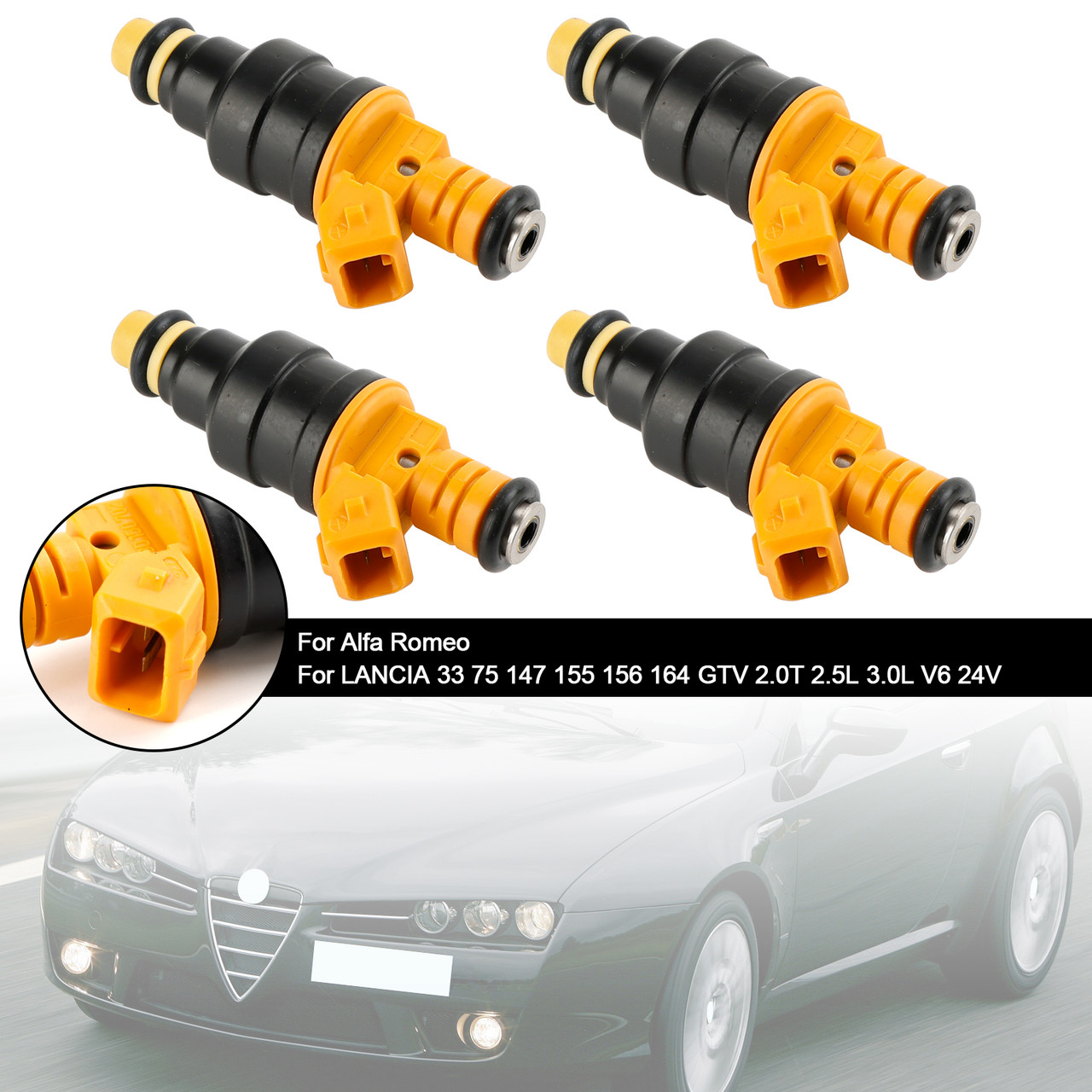 4PCS Fuel Injector 0280150702 Fit Alfa Romeo Fit LANCIA 147 155