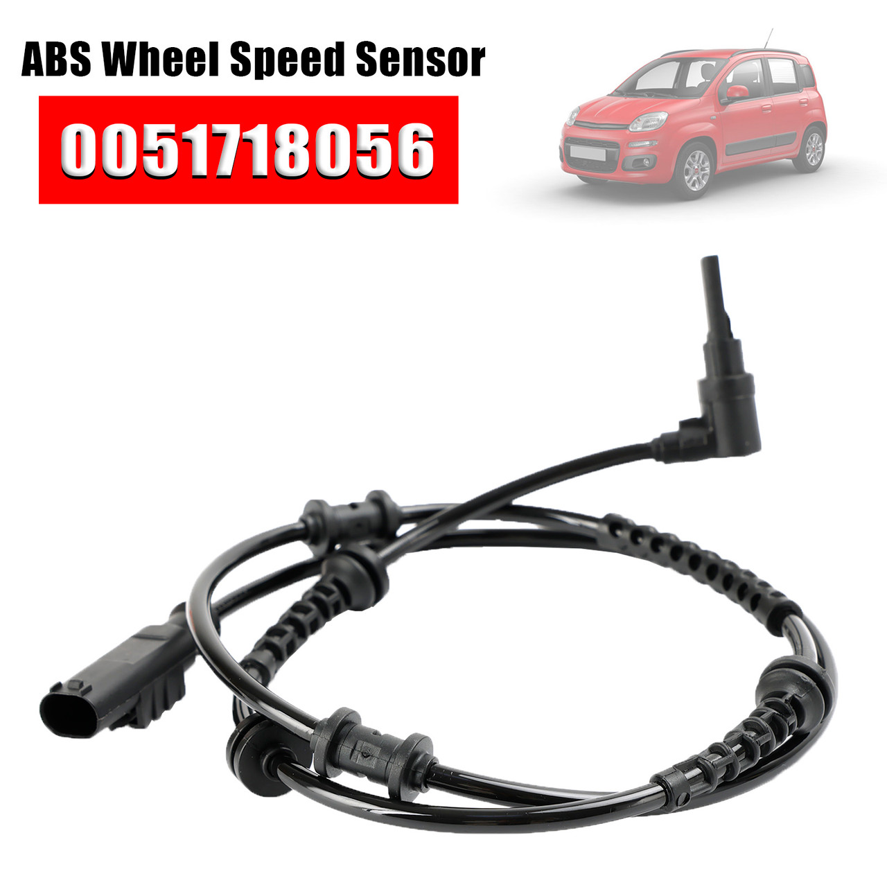 ABS Wheel Speed Sensor Front Left/Right For Fiat Panda 169 0051718056