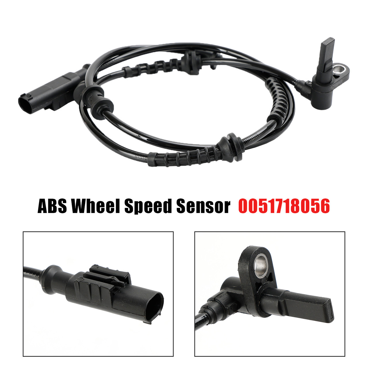 ABS Wheel Speed Sensor Front Left/Right For Fiat Panda 169 0051718056