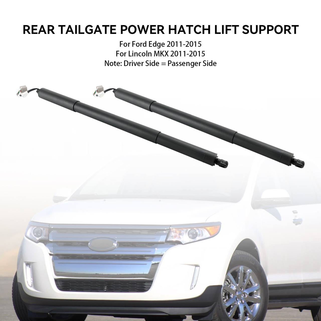 2PCS Rear Tailgate Power Lift Supports Strut fit Ford Edge fit MKX 2011-15