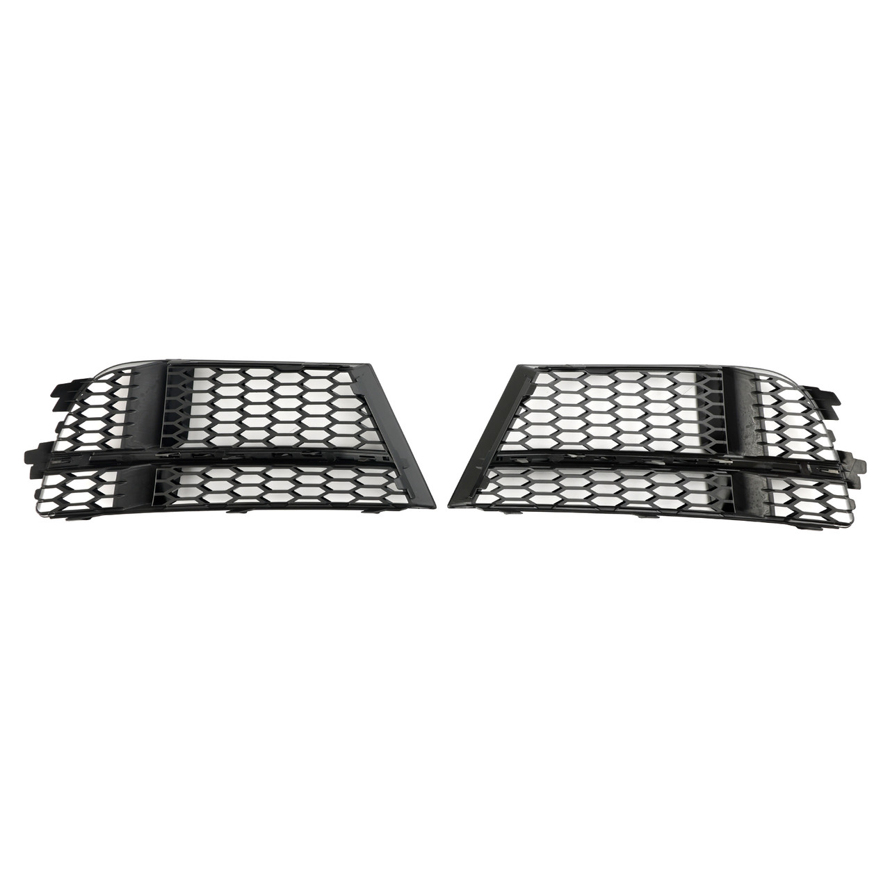 Front Fog Light Cover Bezel Grille Grill Fit AUDI A3 8V S-LINE 2017-2019