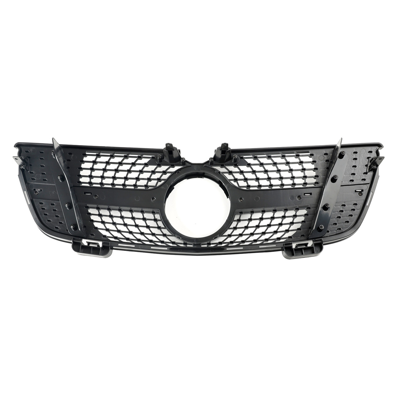 Diamonds Front Bumper Grille Fit Mercedes Benz GL-Class X164 2007-2009 Chrome