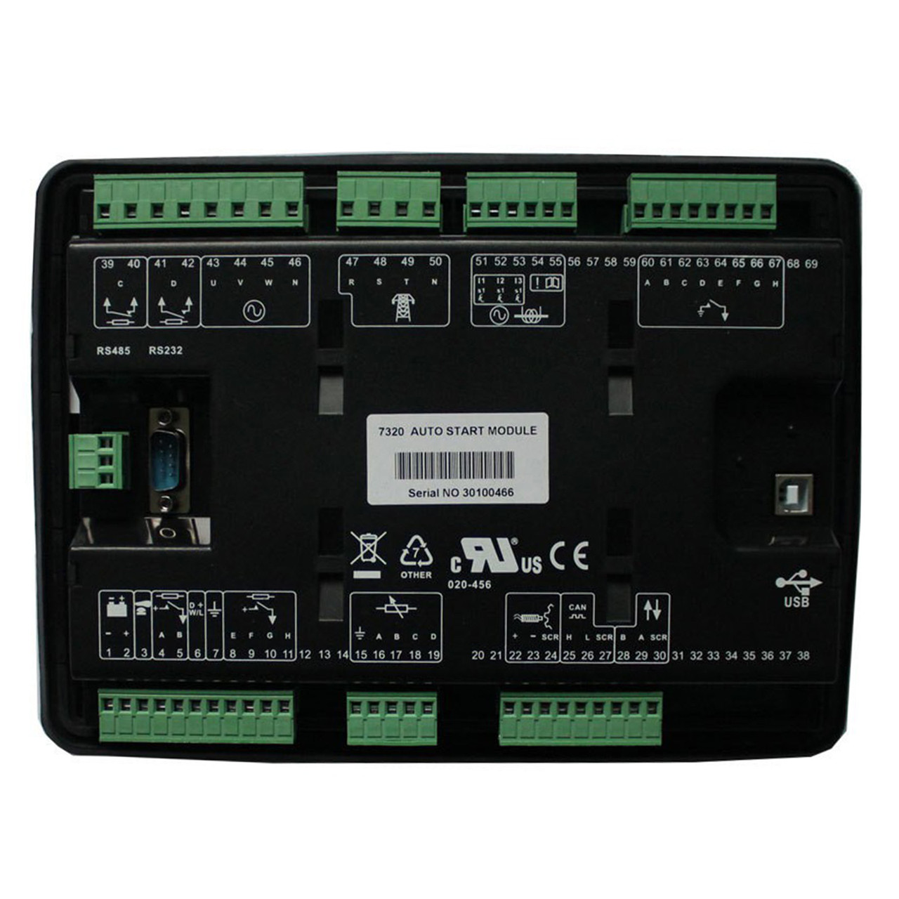 Auto Controller Replacement AMF ATS DSE7320 Generator Control Module Board