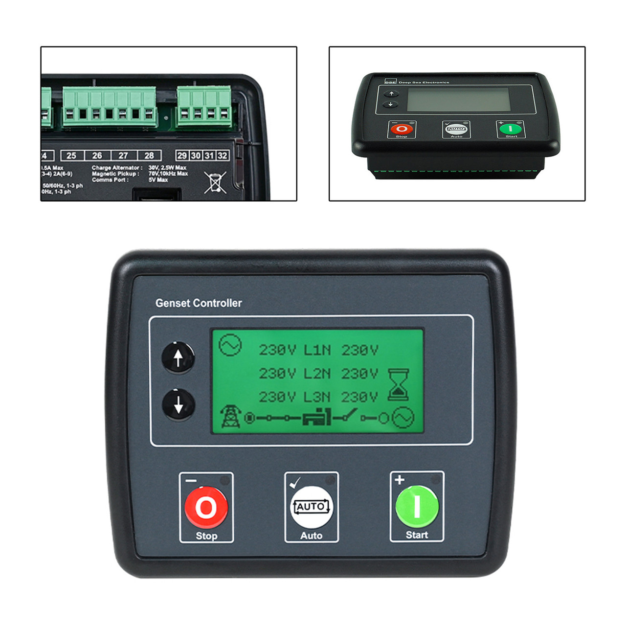 AMF Controller Generator Control Panel DSE4520 Parts Automatic Power