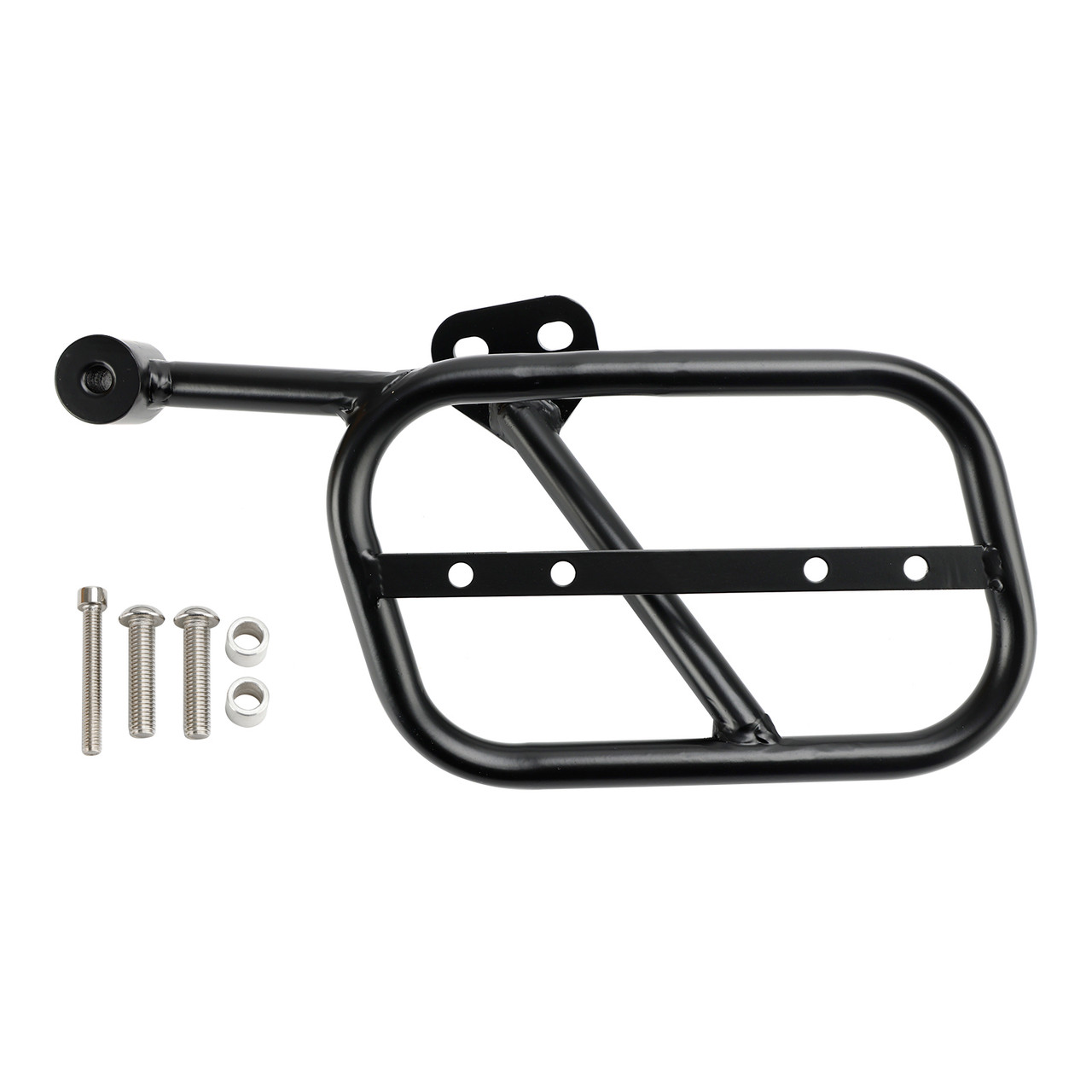 Luggage Rack Side Saddle Bag Mount Bracket Left For Guzzi V9 Bobber Roamer 18-23