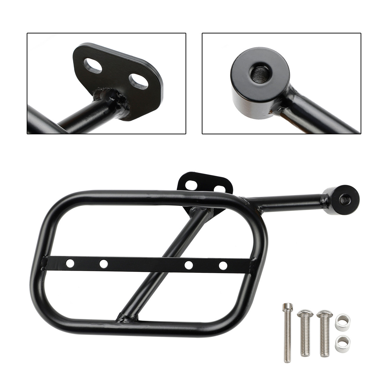 Luggage Rack Side Saddle Bag Mount Bracket Right For Guzzi V9 Bobber Roamer 18+