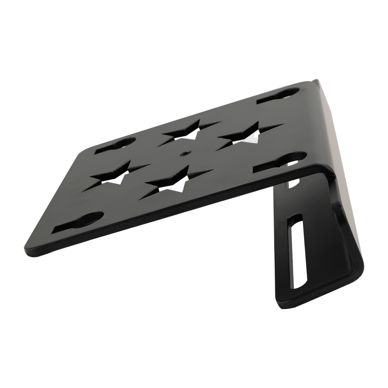 Quick Release Side Saddlebag Mounting Bracket Universal Black For Motorbike
