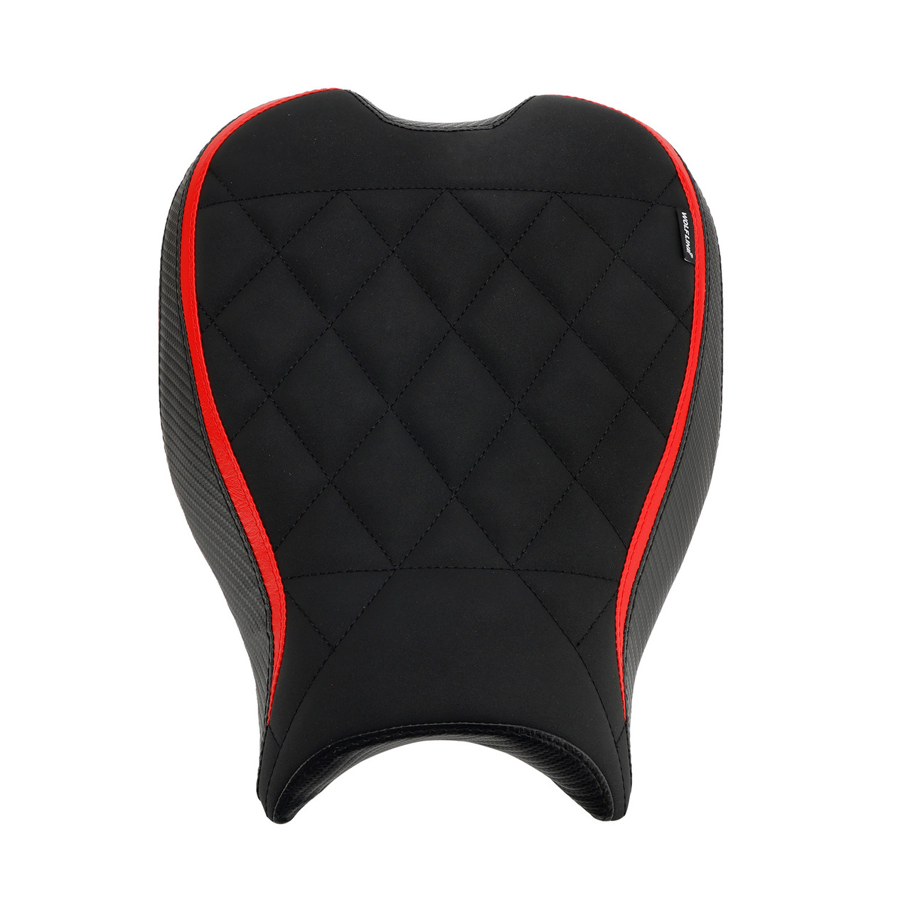 Front Rider Seat Driver Cushion Pu Grid Carbon For Streetfighter V2 2022-2023