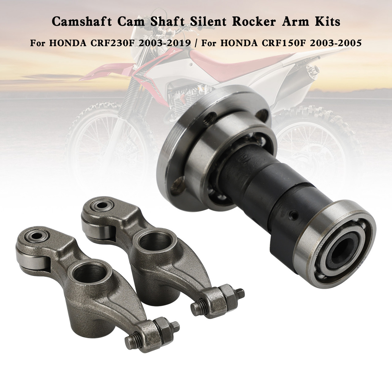 Camshaft Cam Shaft Silent Rocker Arm Kits for Honda CRF150F CRF230F 2003-2019