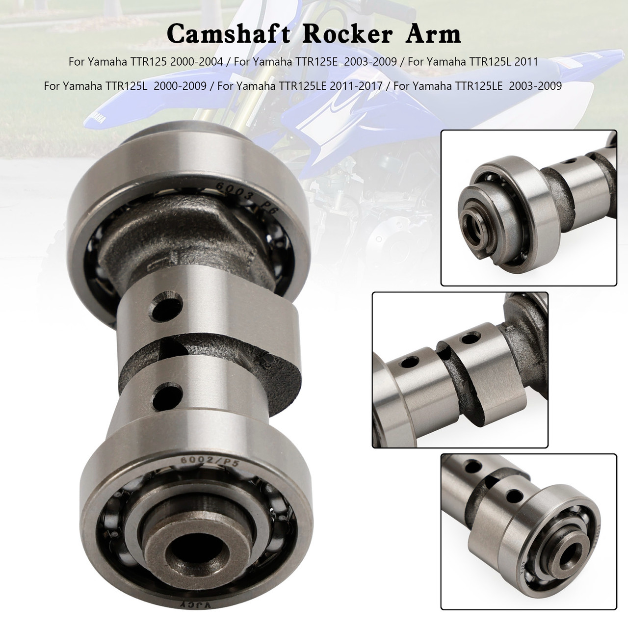 Camshaft Rocker Arm for Yamaha TTR125 TTR125E TT-R125 TTR125L TTR125LE