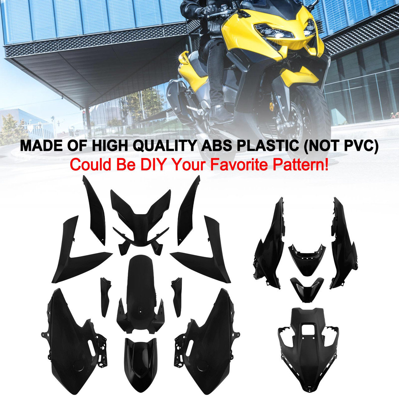 Bodywork Fairing Injection Molding Unpainted for Yamaha T-MAX 560 2022-2023