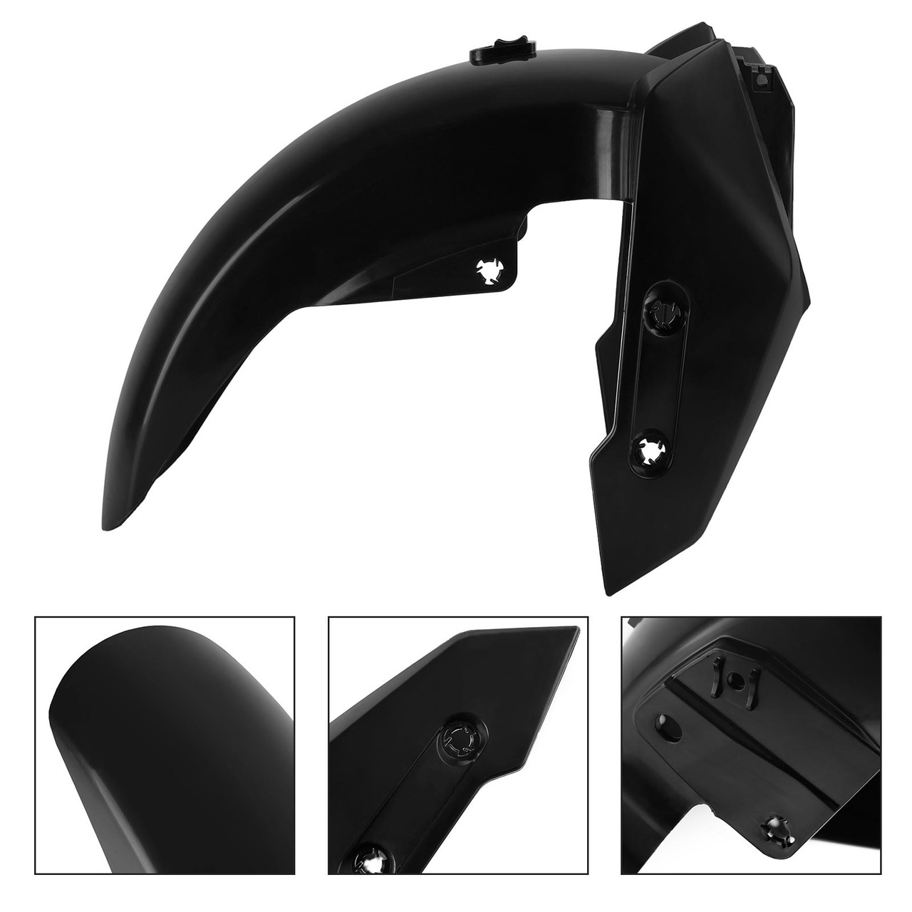 Unpainted Front Fender Rear Cover Fairing Cowl for Yamaha T-MAX 560 2022-2023
