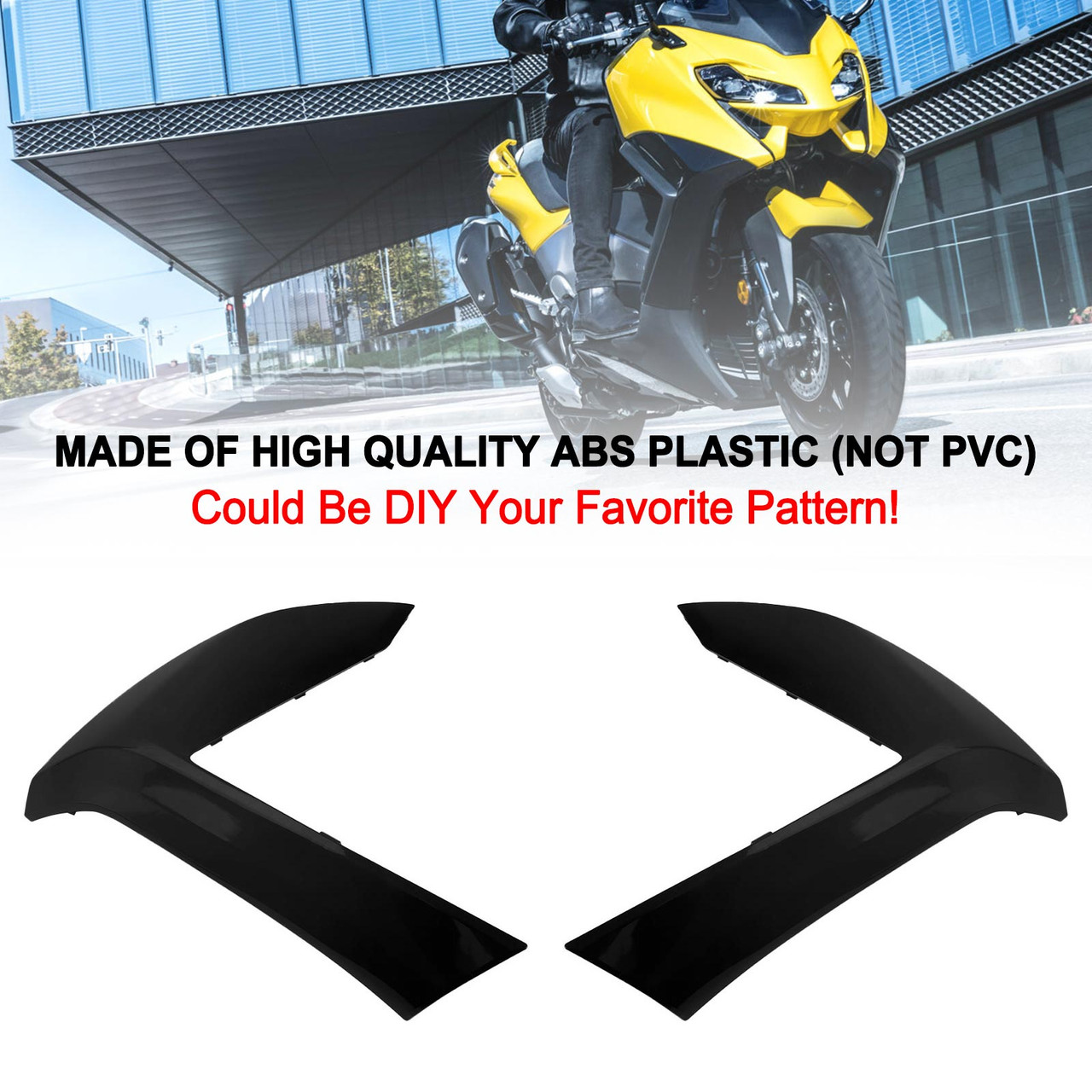 Unpainted Mid Side Pedal Cover Panel Fairing Cowl for Yamaha T-MAX 560 2022-2023