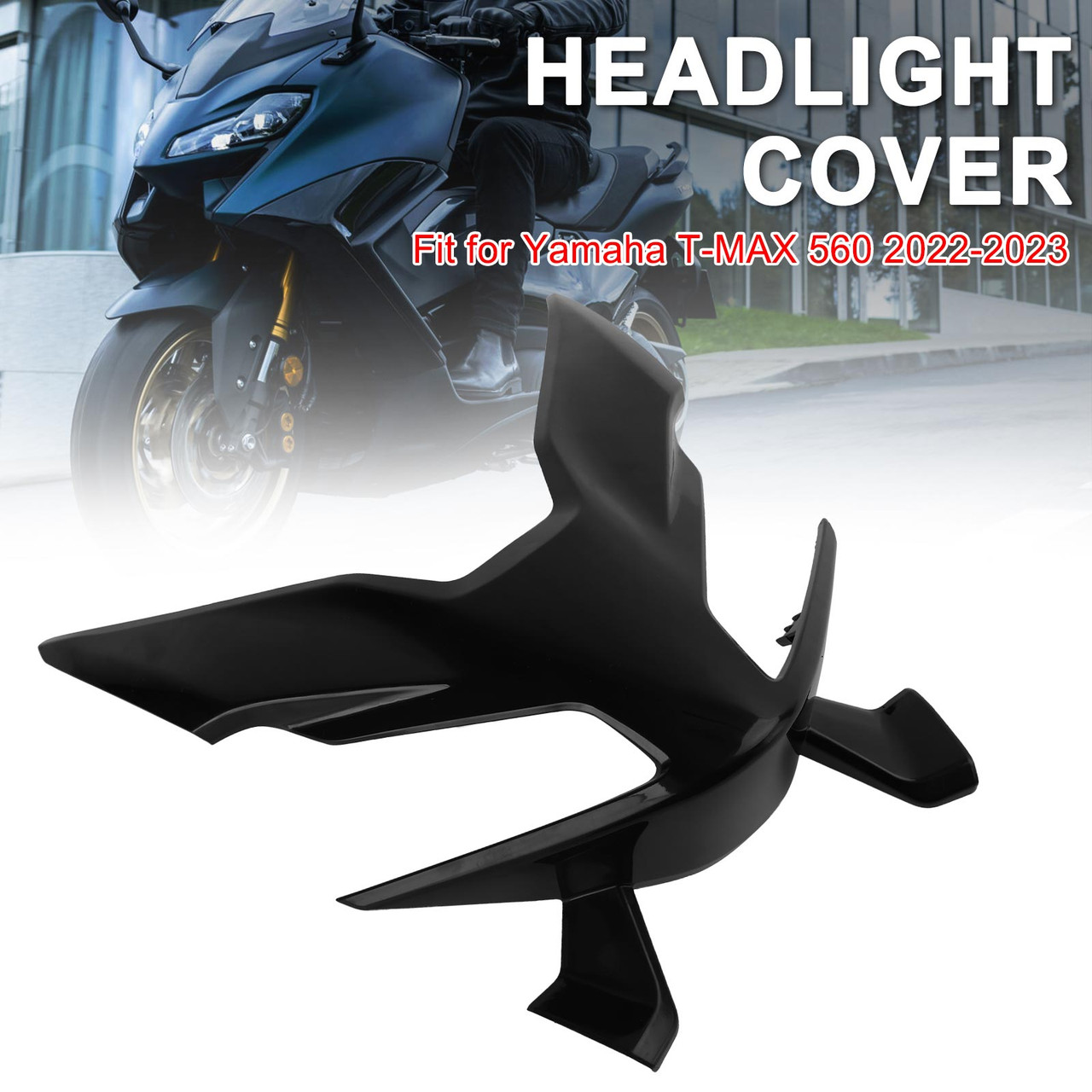 Unpainted Front Nose Upper Headlight Cover For Yamaha T-MAX 560 2022-2023