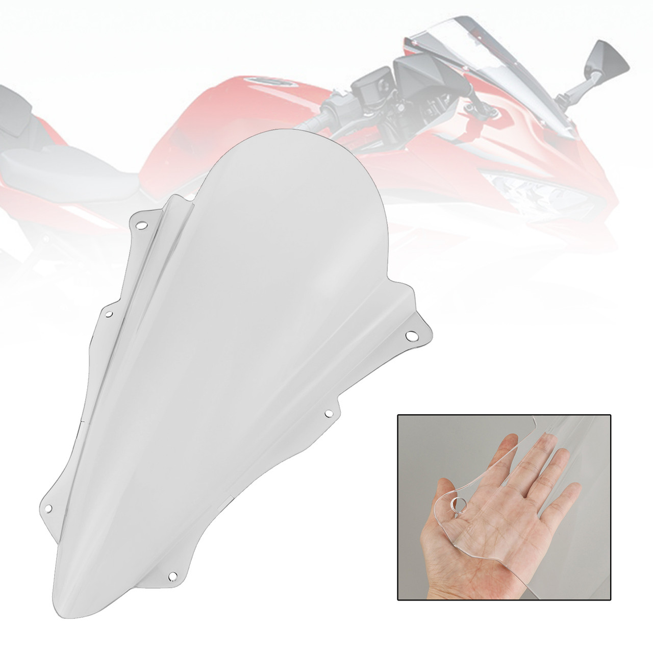 Windshield Windscreen for Kawasaki ZX-25R 2020-2023 ZX-4R/ZX-4RR
