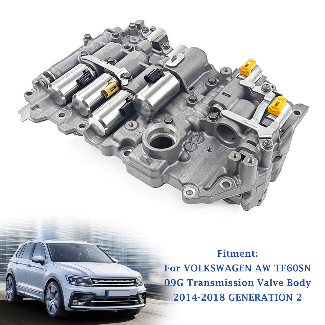 TF-60SN 09G Transmission Valve Body (GEN 2) #75050 For VW AW 2014