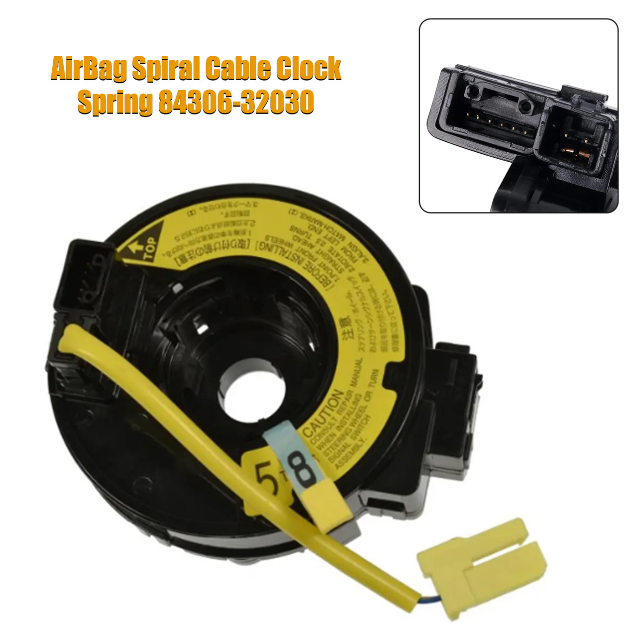 AirBag Spiral Cable Clock Spring 84306-32030 For Celica MR2 Spyder