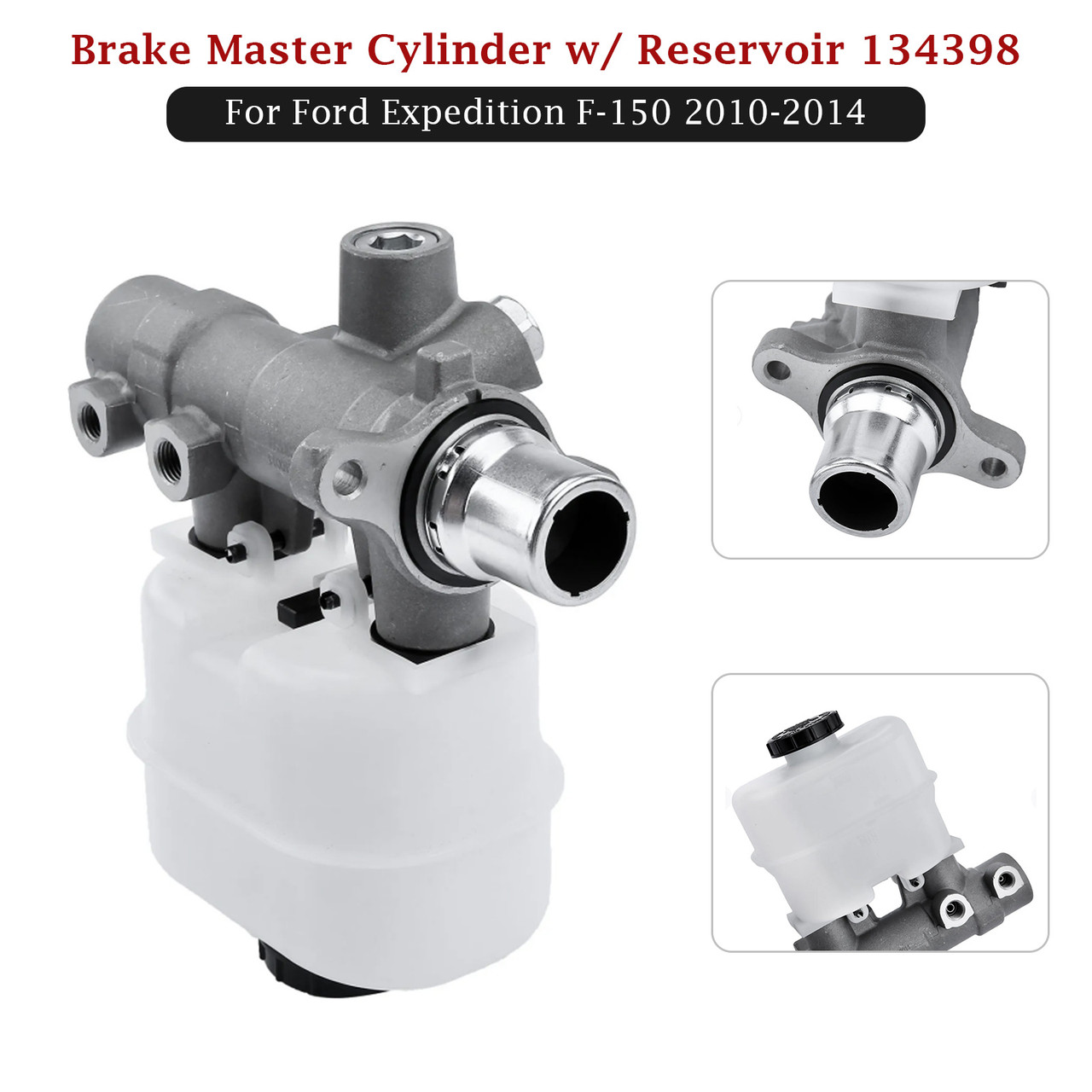 Brake Master Cylinder w/ Reservoir 134398 For Ford Expedition F-150 2010-2014