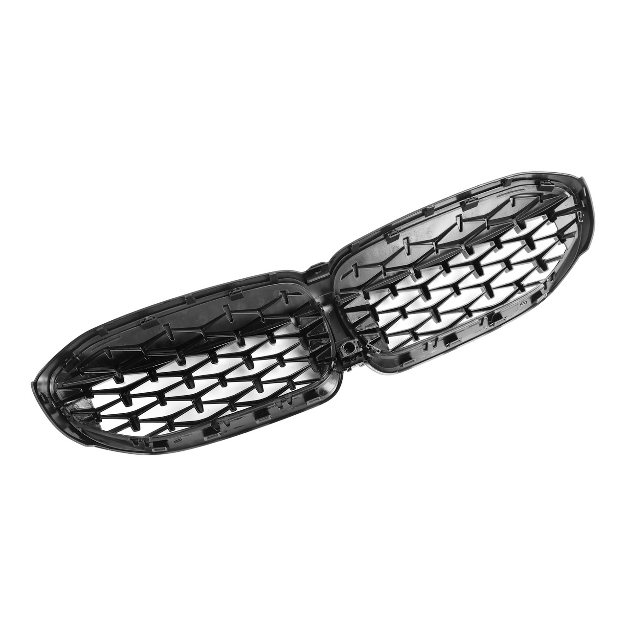 Diamond Black Kidney Grille Grill 51138072085 Fit BMW 3 Series G20 2019-2022