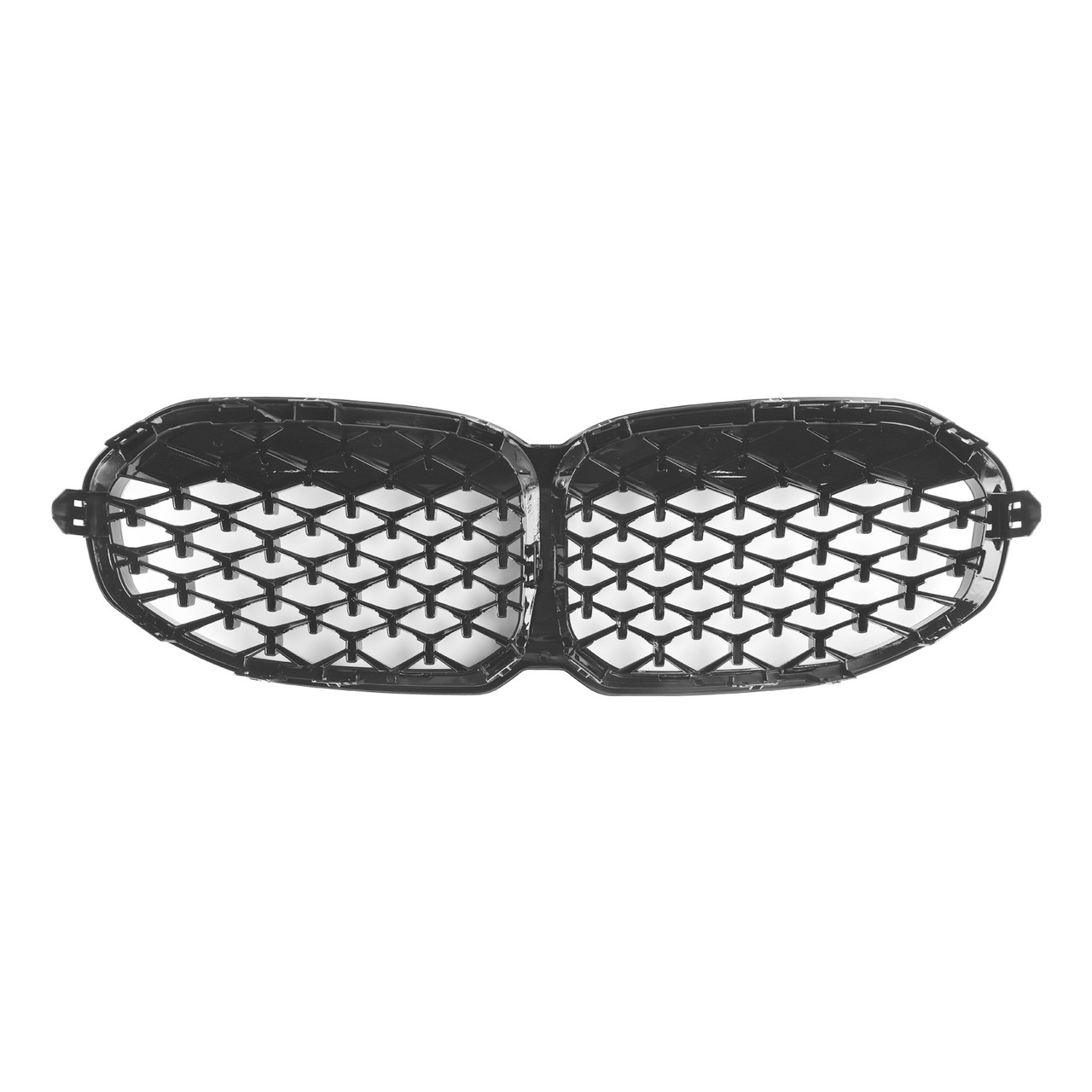 Gloss Black Diamond Front Kidney Grill Grille Fit BMW 1 Series F40 2019-2024