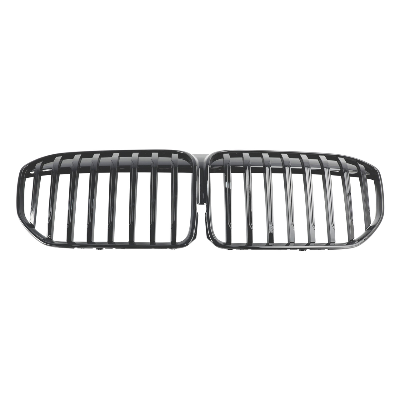 Gloss Black Front Grill Grille Fit BMW 7 Series G11 G12 2019-2022 Single Slat