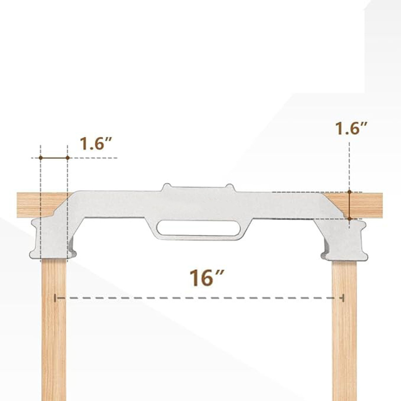 Stud Tool Framing Precision Layout Inch 16 Wall On-Center Tools Master 