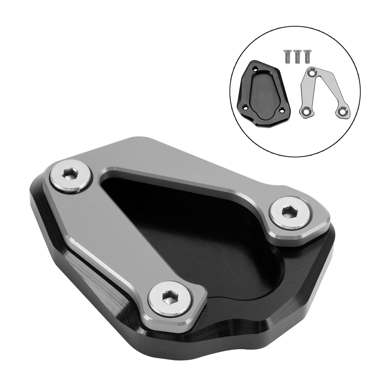 Kickstand Enlarge Plate Pad fit for BMW S1000RR 2020+ TI